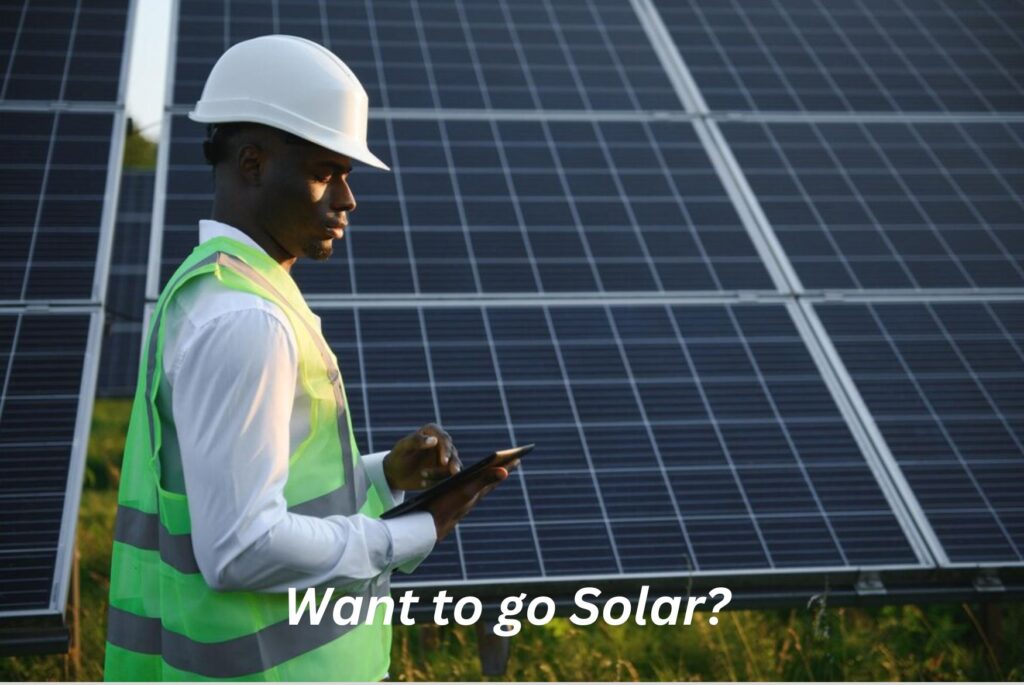 Want to go solar?