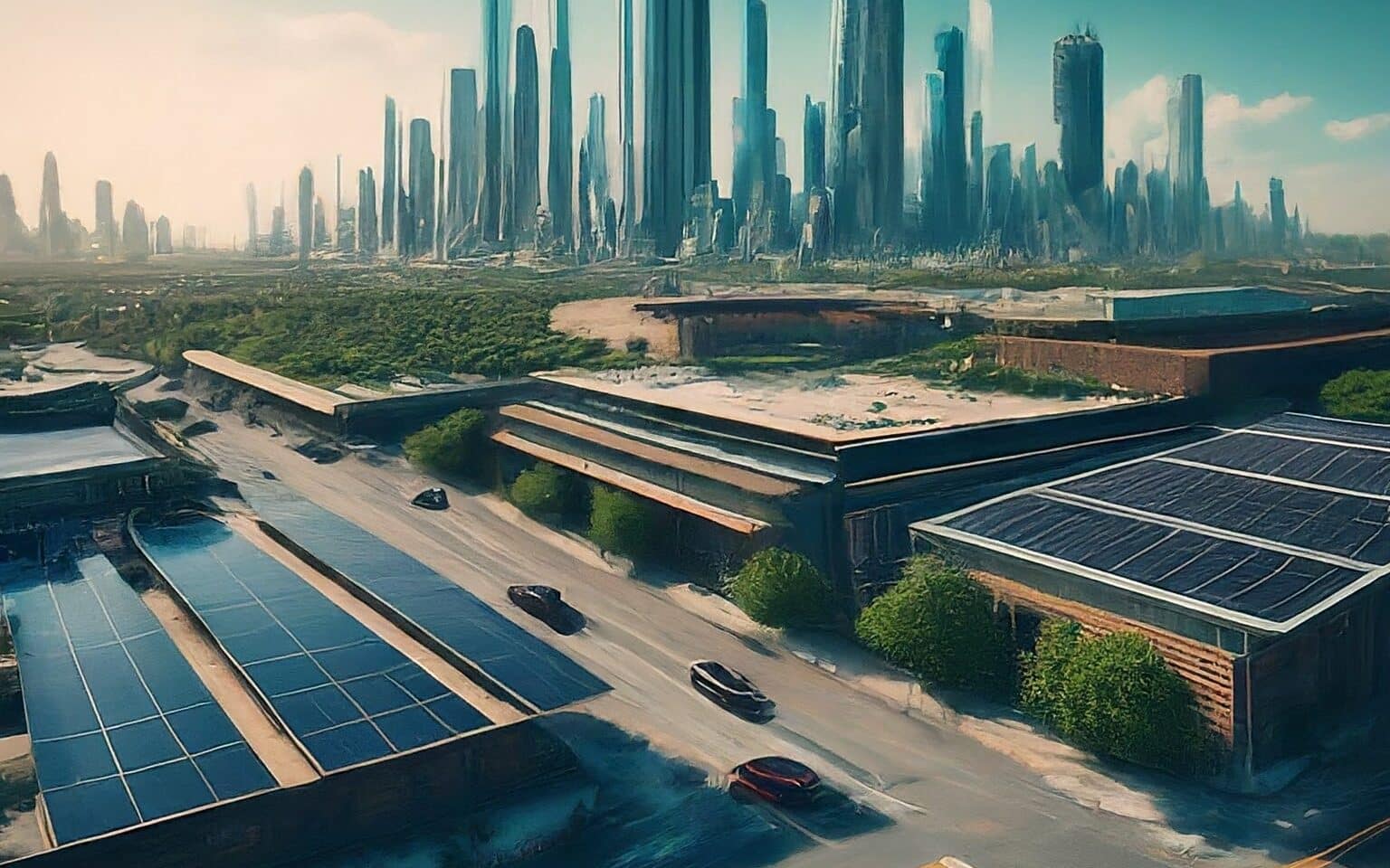 The future of solar energy, solar city